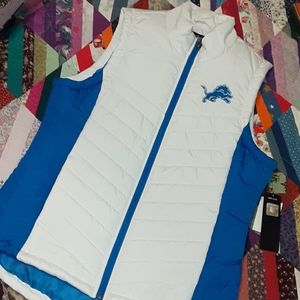 NWT Detroit Lions vest